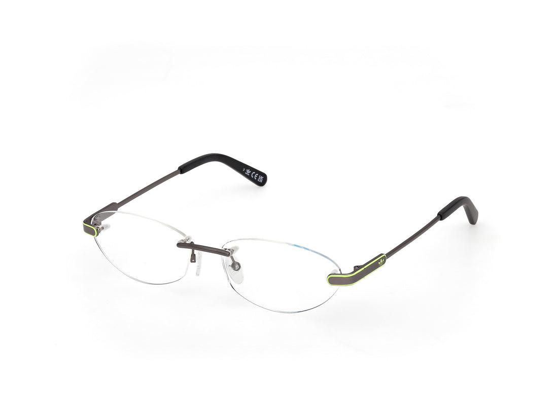 Brillen adidas originals or5131 009 plateado oval unisex größe 57mm - Hauptansicht