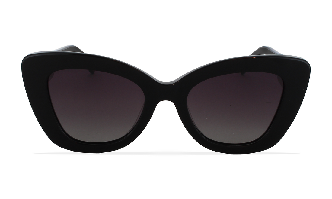 Okulary przeciwsłoneczne greyhounders oia black negro cat eye femenino rozmiar 52mm - Widok szczegółowy