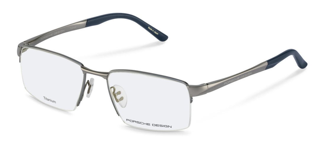 Occhiali da vista porsche design p81005 b000 gris square masculino taglia 55mm - Vista principale