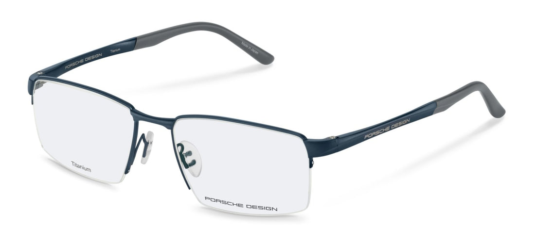 Occhiali da vista porsche design p81005 c000 azul square masculino taglia 57mm - Vista principale