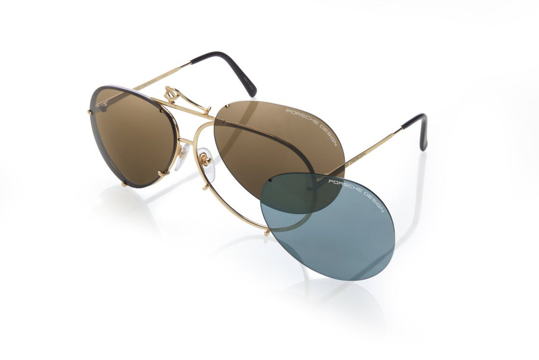 Sonnenbrillen porsche design porsche p8478 a dorado aviator unisex größe 66mm - Hauptansicht