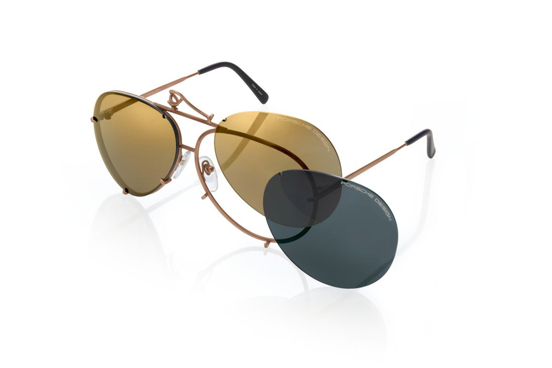 Sonnenbrillen porsche design porsche p8478 e cobre aviator unisex größe 69mm - Hauptansicht