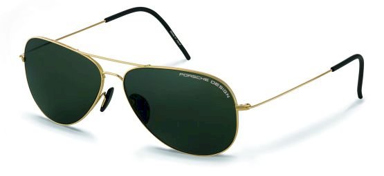 Sunglasses porsche design porsche p8585 a611 dorado pantos masculino size 61mm - Main view