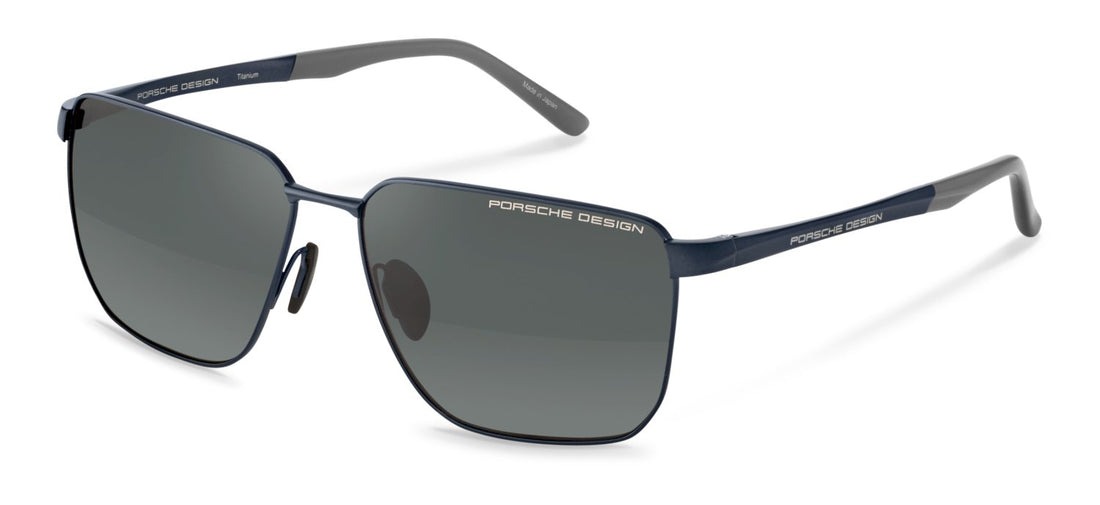 Sunglasses porsche design p86004 c226 azul square masculino size 62mm - Main view