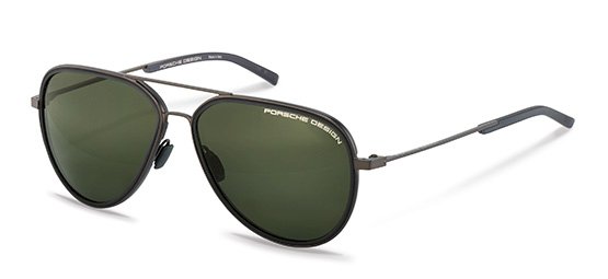 Sunglasses porsche design porsche p8691 c marron aviator unisex size 60mm - Main view