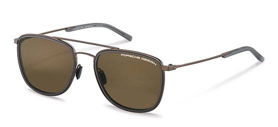 Sunglasses porsche design porsche p8692 c marron navigator masculino size 56mm - Main view