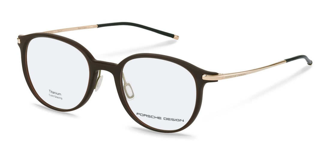 Prescription glasses porsche design porsche p8734 e000 marron unisex size 51mm - Main view