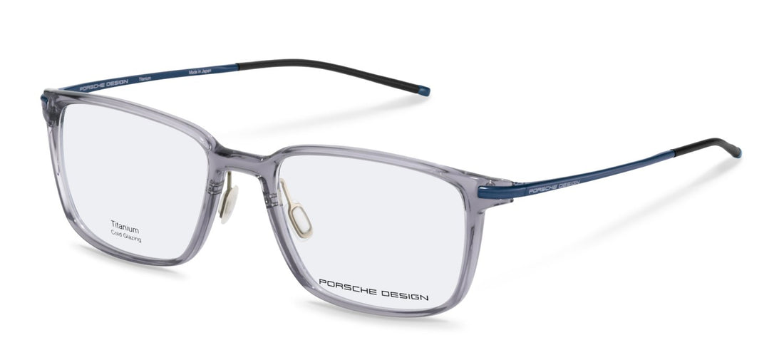 Prescription glasses porsche design porsche p8735 e000 gris square masculino size 54mm - Main view