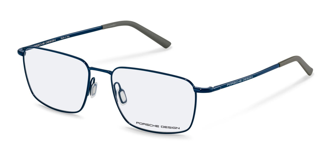 Prescription glasses porsche design porsche p8760 d000 azul rectangle masculino size 56mm - Main view