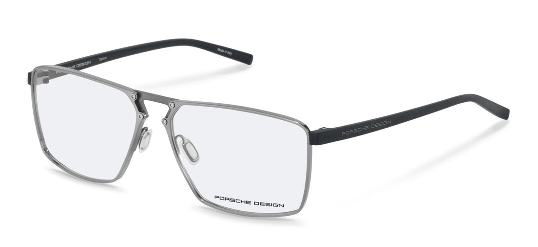 Óculos graduados porsche design porsche p8764 b000 gris rectangle masculino tamanho 58mm - Vista principal