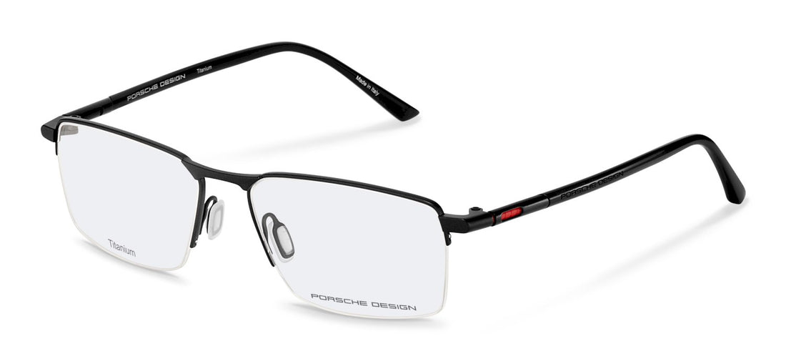 Prescription glasses porsche design porsche p8765 a000 negro square masculino size 55mm - Main view