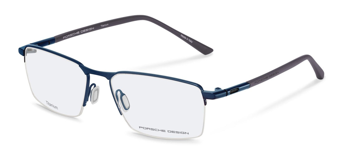Prescription glasses porsche design porsche p8765 b000 azul square masculino size 57mm - Main view