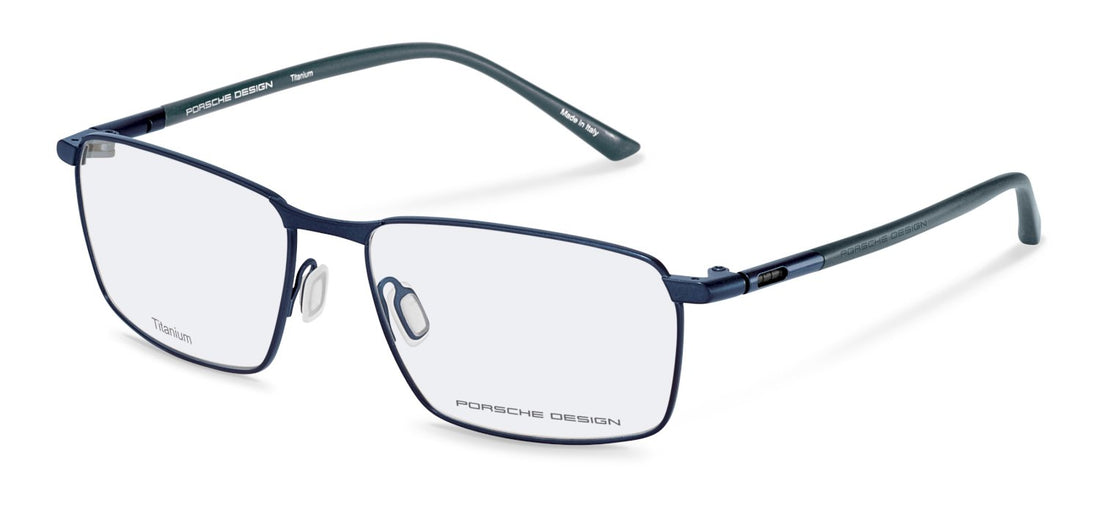 Prescription glasses porsche design porsche p8766 b000 azul square masculino size 56mm - Main view