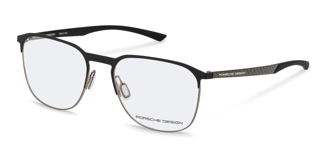 Prescription glasses porsche design porsche p8771 a000 negro round masculino size 56mm - Main view