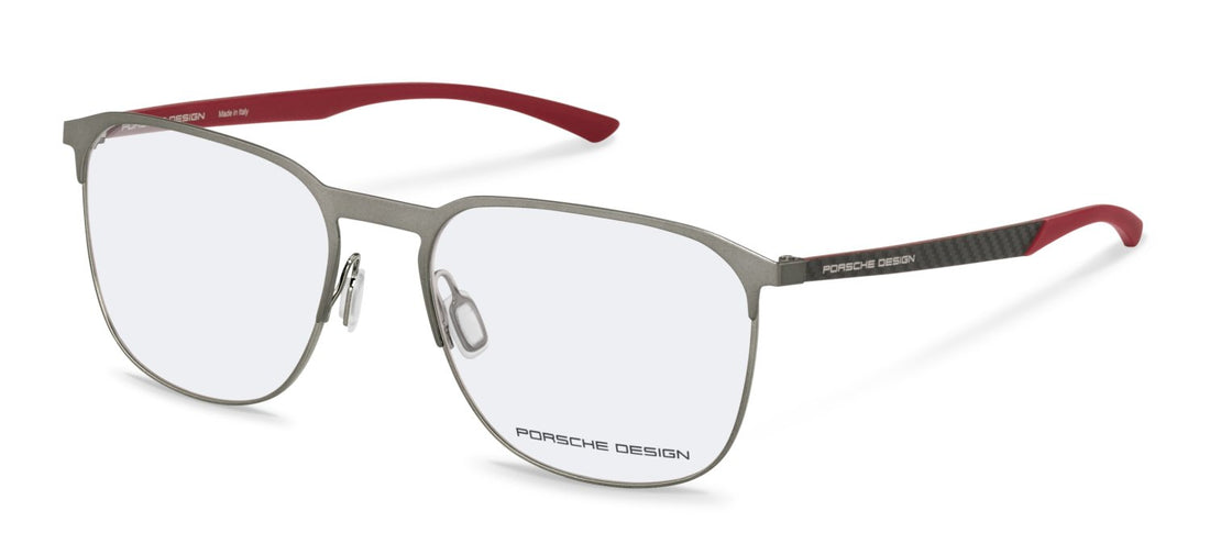 Prescription glasses porsche design porsche p8771 c000 gris round masculino size 54mm - Main view