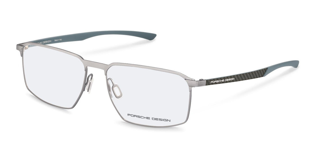 Óculos graduados porsche design porsche p8772 b000 azul square masculino tamanho 58mm - Vista principal