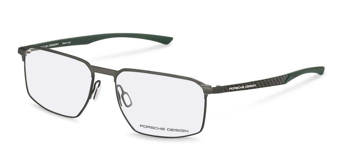 Óculos graduados porsche design porsche p8772 d000 marron square masculino tamanho 56mm - Vista principal