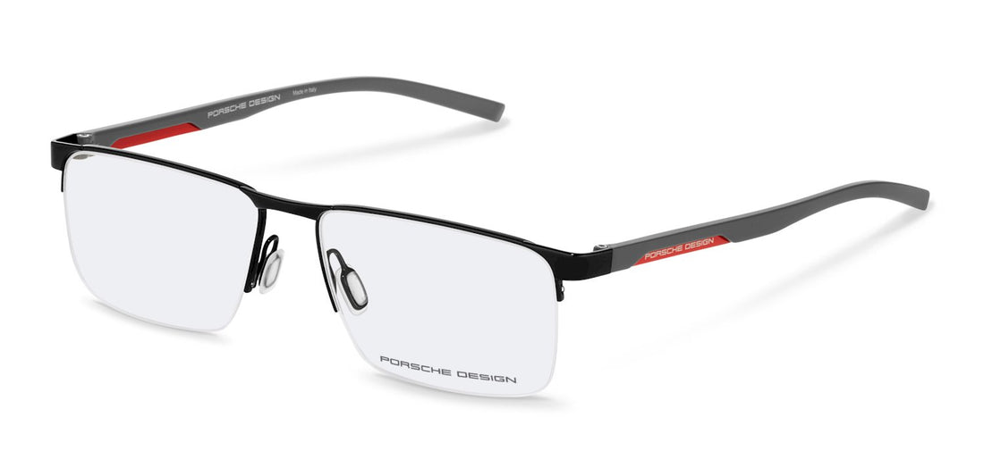 Prescription glasses porsche design porsche p8775 a000 negro square masculino size 55mm - Main view