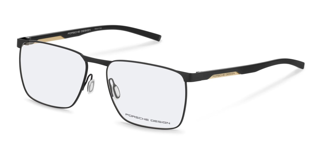Prescription glasses porsche design porsche p8776 a000 dorado square masculino size 56mm - Main view