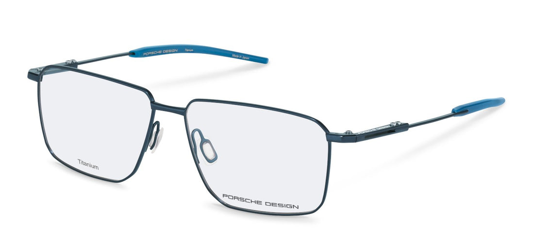 Óculos graduados porsche design porsche p8779 c000 azul square masculino tamanho 56mm - Vista principal