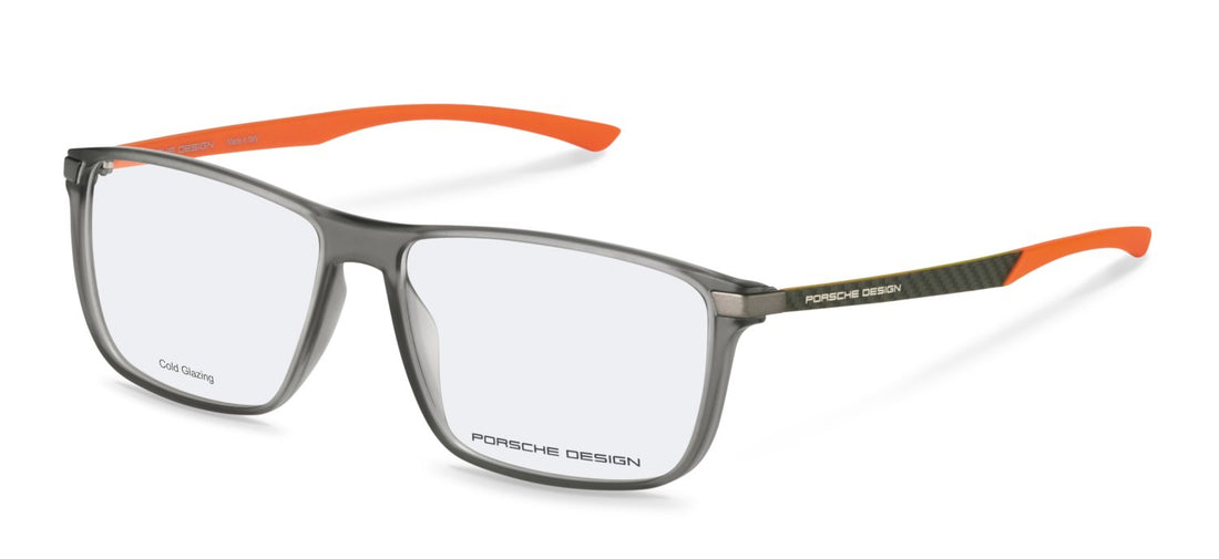 Óculos graduados porsche design porsche p8781 b000 gris square masculino tamanho 56mm - Vista principal