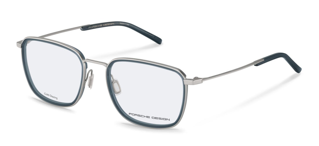 Occhiali da vista porsche design p8789 b000 azul square masculino taglia 56mm - Vista principale