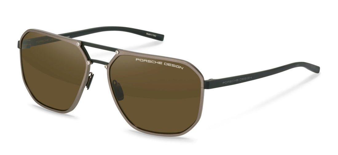 Occhiali da sole porsche design porsche p8971 d604 marron square masculino taglia 61mm - Vista principale