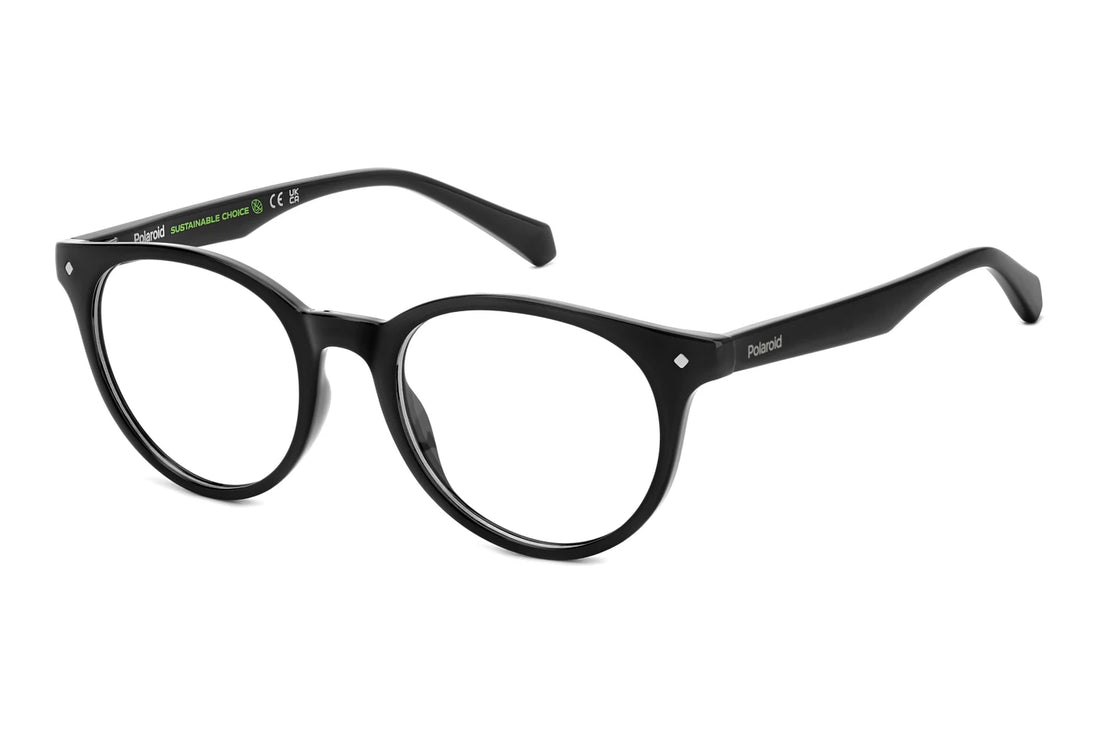 Occhiali da vista polaroid kids pld d814/t 807 negro pantos infantil taglia 47mm - Vista principale