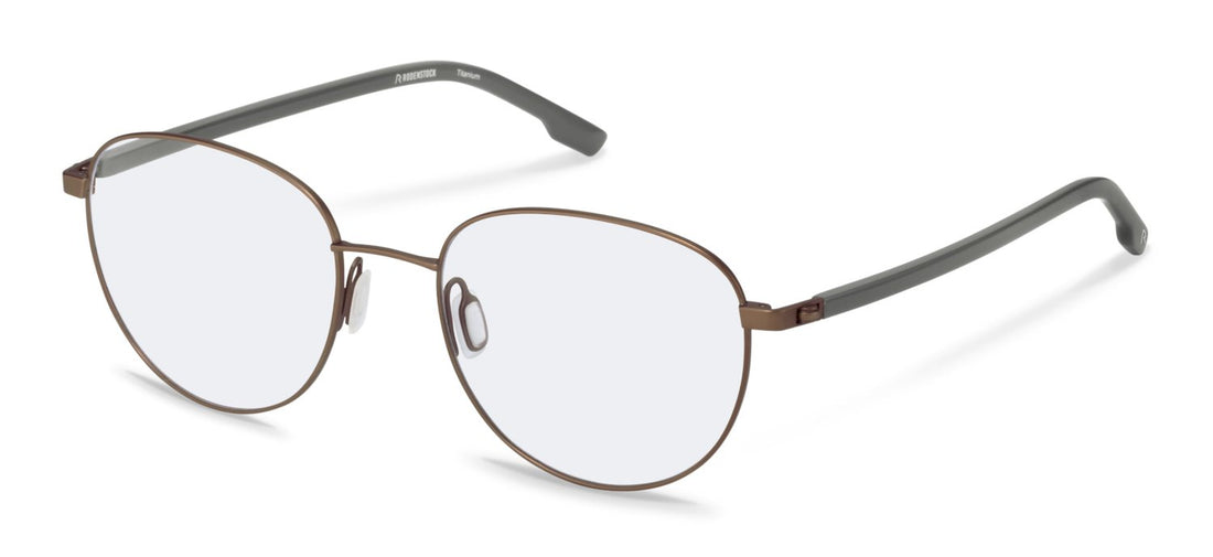 Occhiali da vista rodenstock r7177 b000 marron pantos unisex taglia 51mm - Vista principale