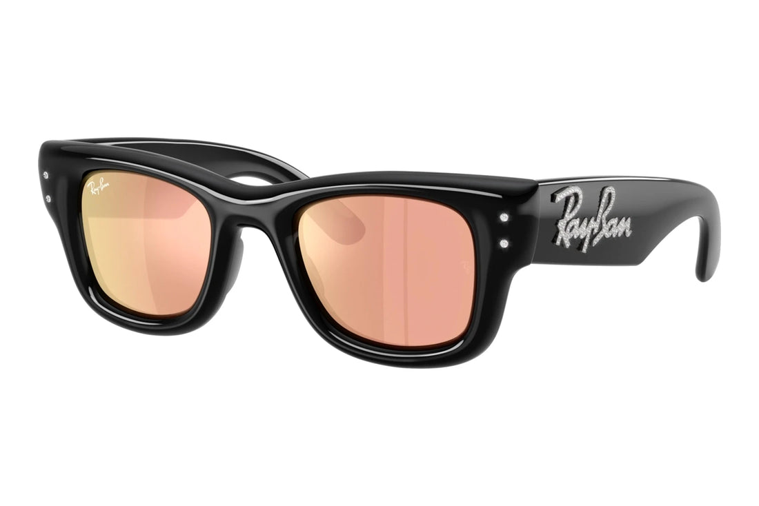 Occhiali da sole ray-ban rb4940b wayfarer puffer 68647j negro square unisex taglia 47mm - Vista principale
