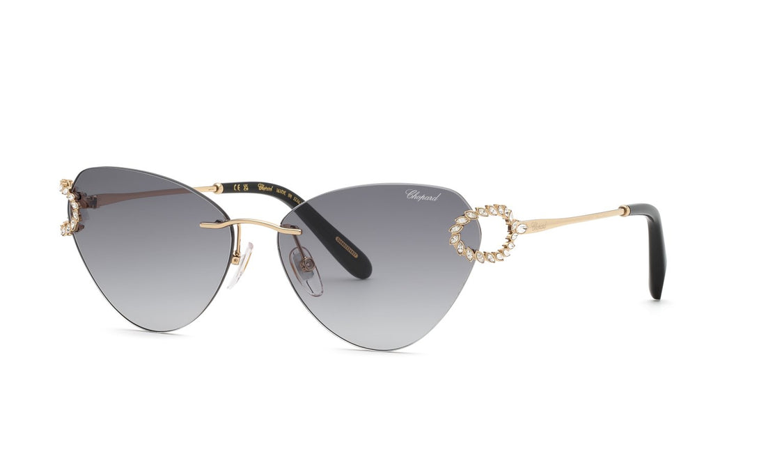 Occhiali da sole chopard schm15s 0300 dorado cat eye femenino taglia 60mm - Vista principale