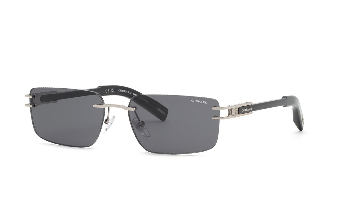 Occhiali da sole chopard schm32 0579 plateado square masculino taglia 60mm - Vista principale