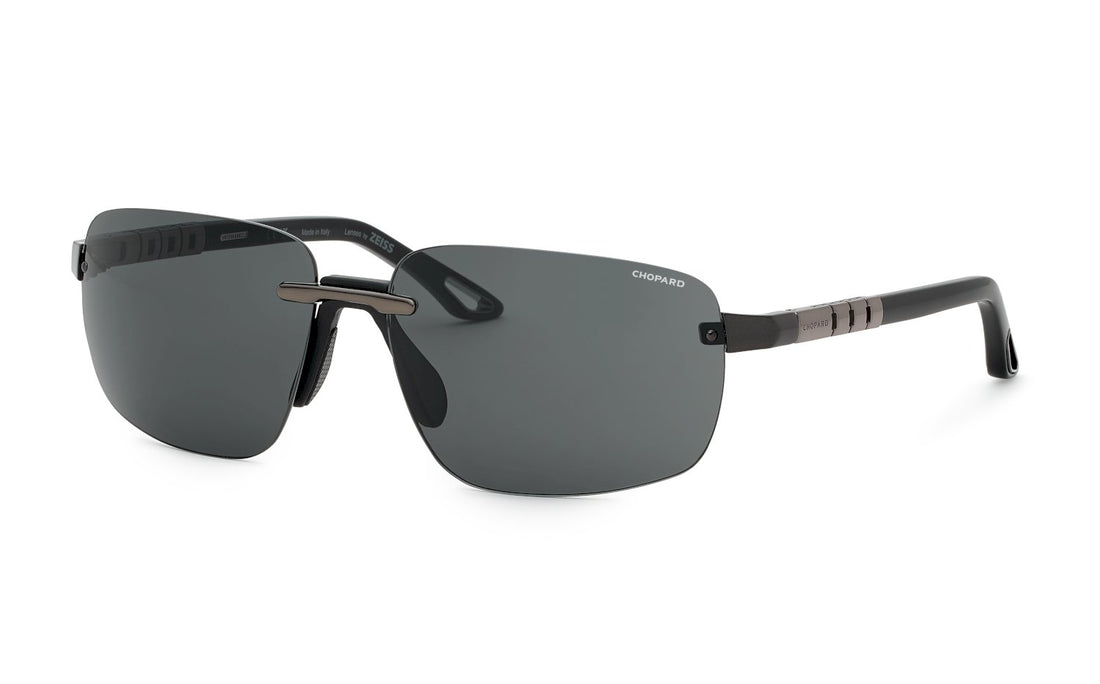 Lunettes de soleil chopard schm39 0crm negro square masculino taille 64mm - Vue principale