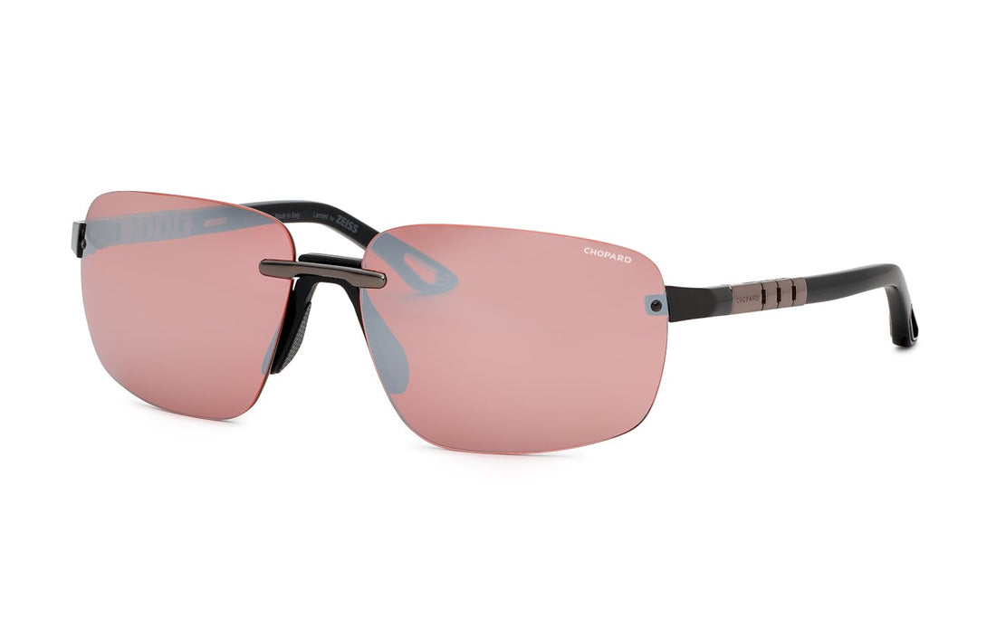 Lunettes de soleil chopard schm39 crmx negro square masculino taille 64mm - Vue principale
