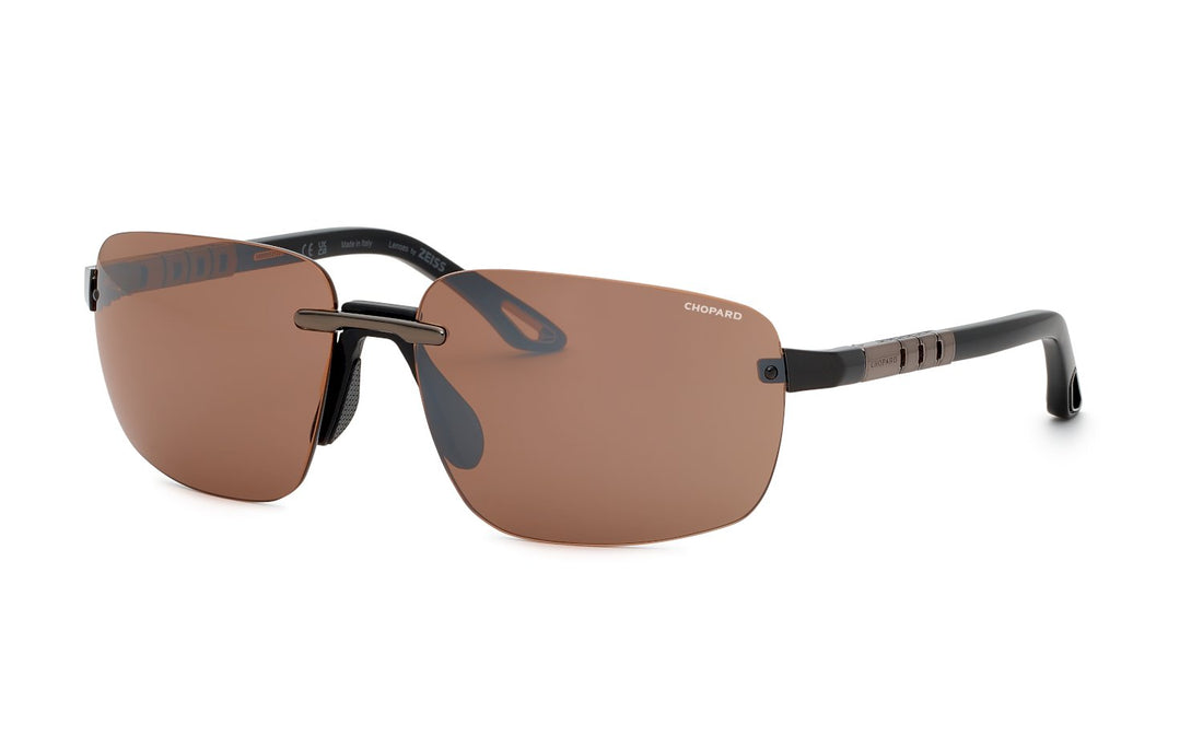 Lunettes de soleil chopard schm39 crmy negro square masculino taille 64mm - Vue principale