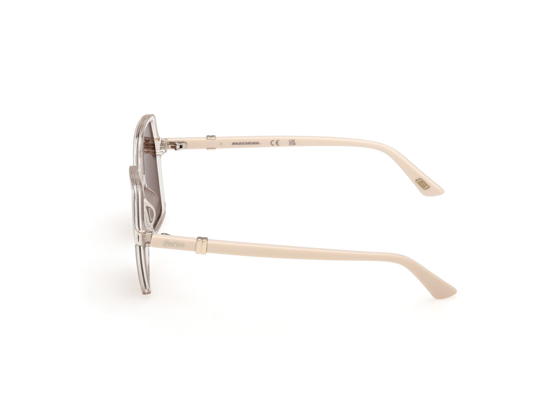 Occhiali da sole skechers se00170 27d transparente geometric femenino taglia 54mm - Vista dettagliata
