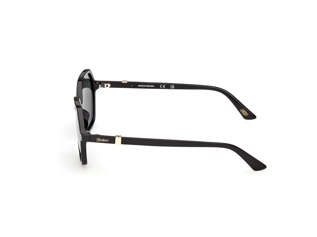 Occhiali da sole skechers se00171 01r negro geometric femenino taglia 55mm - Vista dettagliata