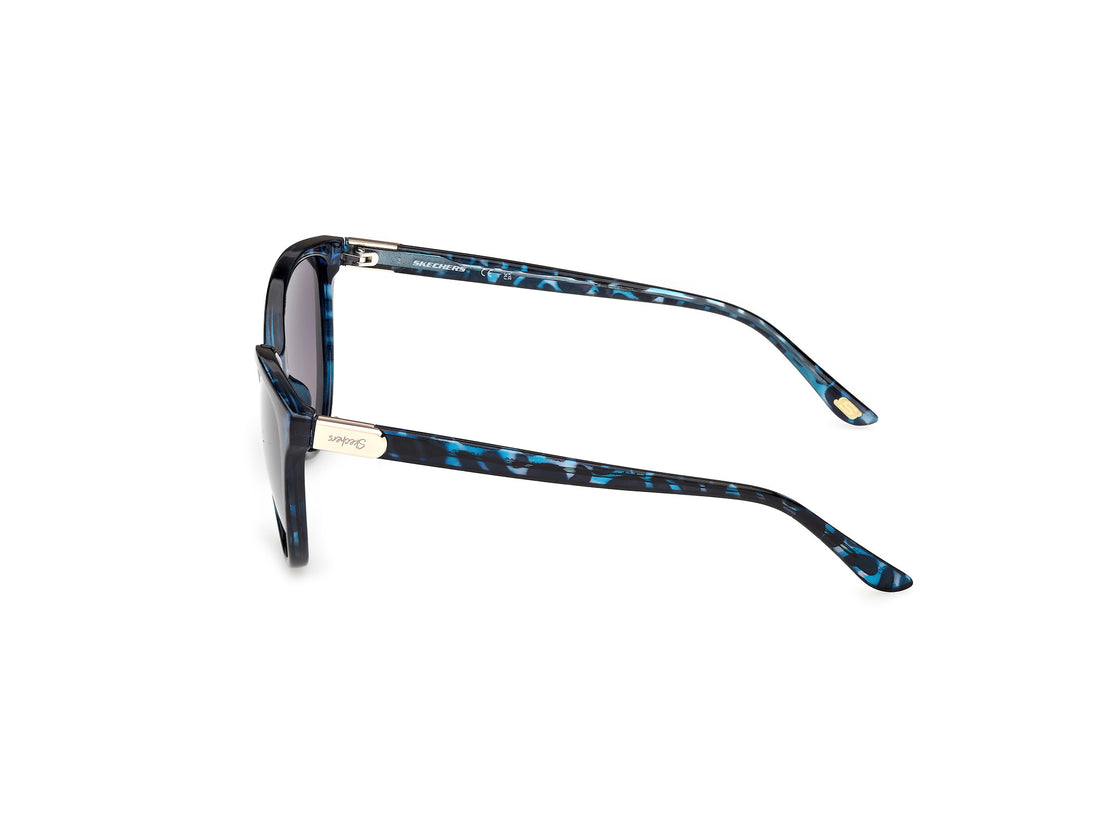 Occhiali da sole skechers se00173 92d azul round femenino taglia 56mm - Vista dettagliata