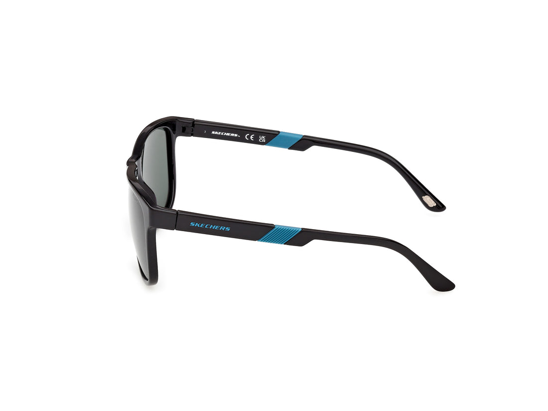 Occhiali da sole skechers se00179 01r negro square masculino taglia 56mm - Vista dettagliata