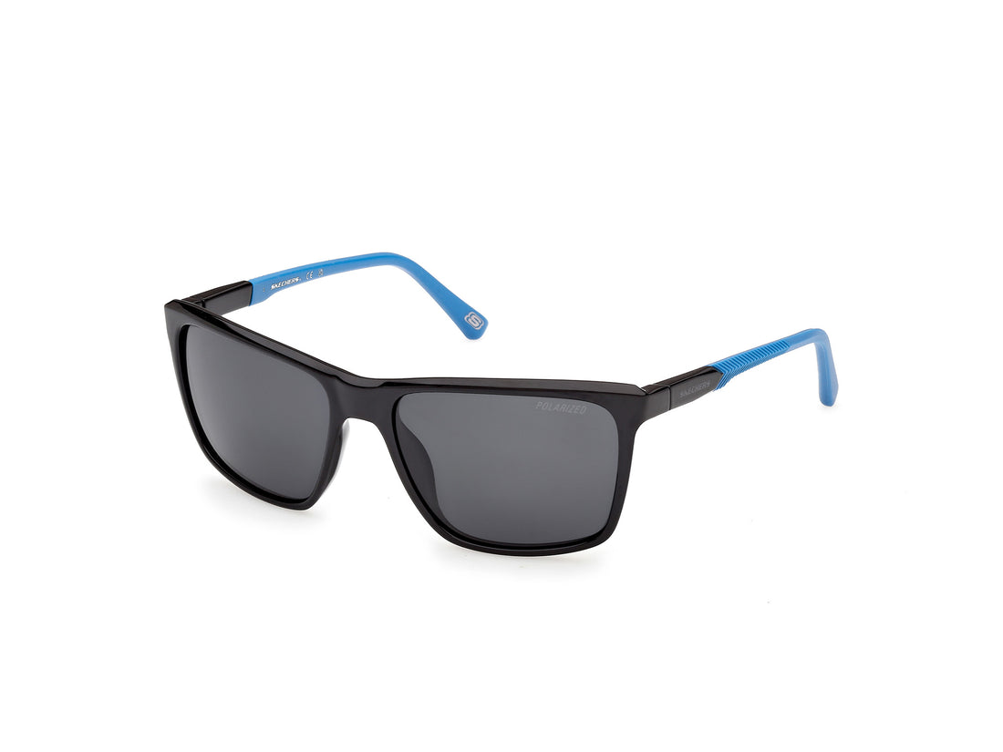 Occhiali da sole skechers se00181 01d negro rectangular masculino taglia 57mm - Vista principale