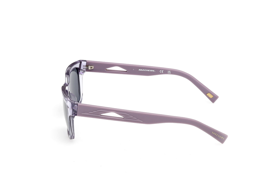 Occhiali da sole skechers se00313 78a violeta square unisex taglia 54mm - Vista dettagliata