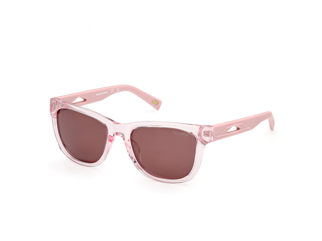 Occhiali da sole skechers se00314 72e rosa square unisex taglia 54mm - Vista principale