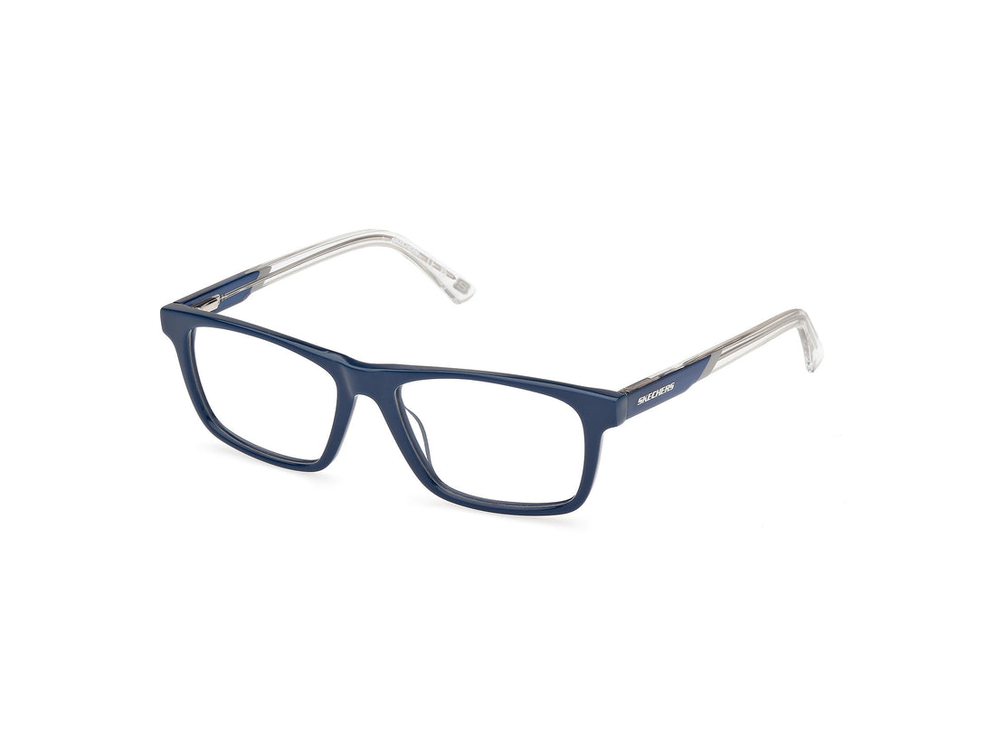 Brillen skechers se50007 090 azul rectangular infantil größe 50mm - Hauptansicht