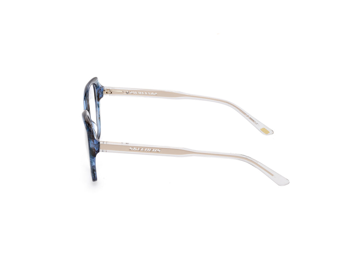 Occhiali da vista skechers se50060 087 azul cat eye femenino taglia 53mm - Vista dettagliata