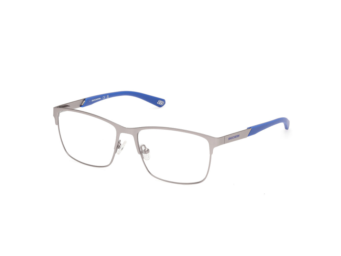 Occhiali da vista skechers se50066 011 plateado rectangular masculino taglia 56mm - Vista principale