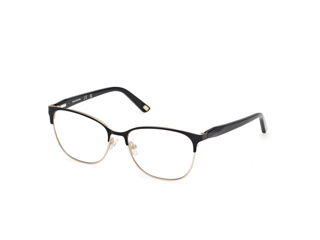 Brillen skechers se50101 001 negro rectangular femenino größe 53mm - Hauptansicht