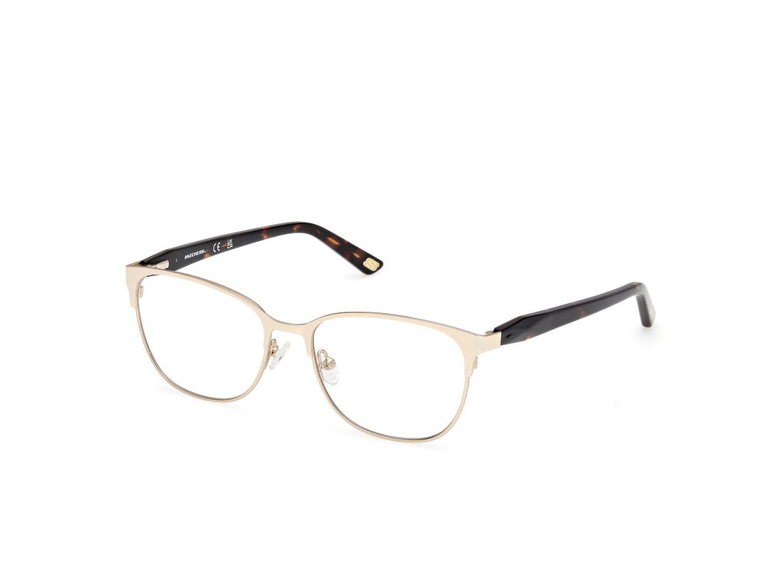 Brillen skechers se50101 032 dorado rectangular femenino größe 55mm - Hauptansicht