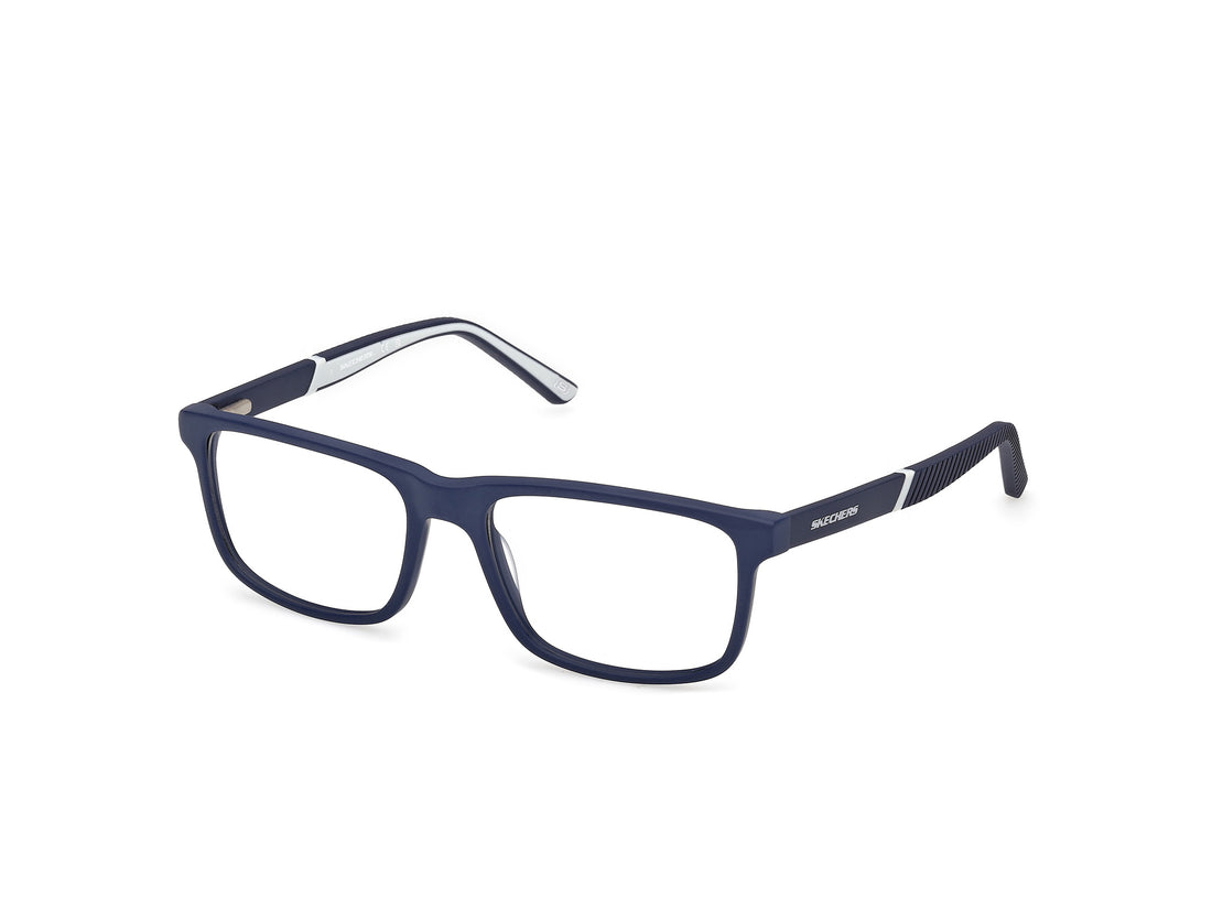Brillen skechers se50135 092 azul rectangular masculino größe 55mm - Hauptansicht
