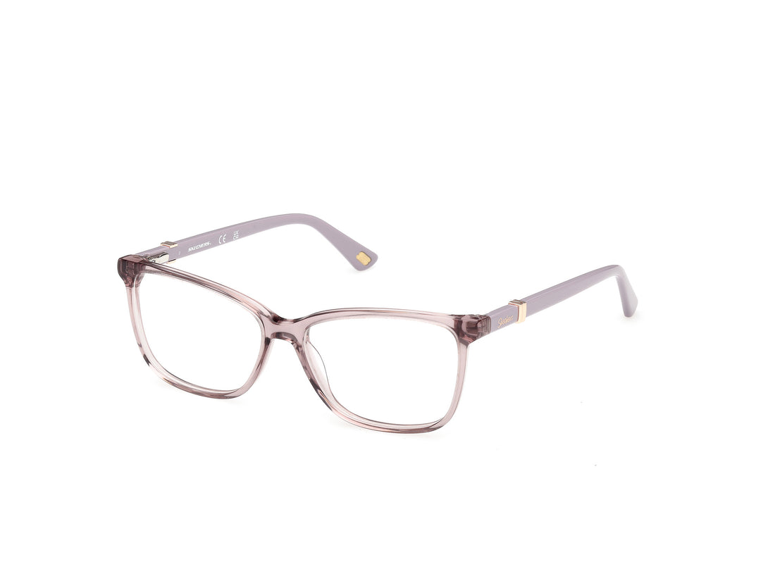 Brillen skechers se50180 020 gris rectangular femenino größe 53mm - Hauptansicht