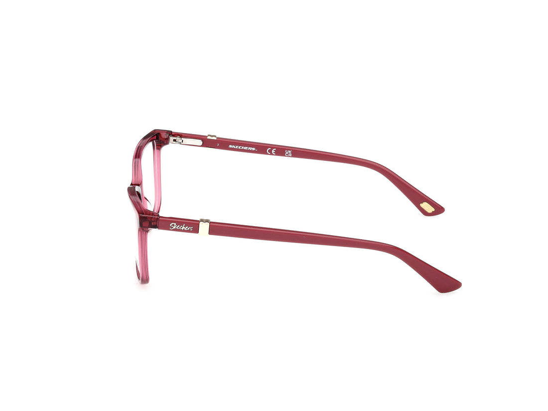 Brillen skechers se50180 072 rosa rectangular femenino größe 53mm - Detailansicht